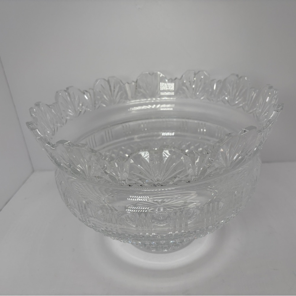 Waterford Crystal 10" KINGS BOWL Designer Gallery Footed Centerpiece - Picture 2 of 13